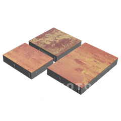 Купить Тротуарная плитка Золотой Мандарин Модерн без фаски риоло