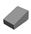 Камінь апарель Золотий Мандарин 600х400х300 / 150 сірий (елемент середній)